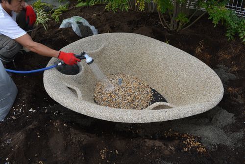 ビオトープ ユニット　湧水の心池　４